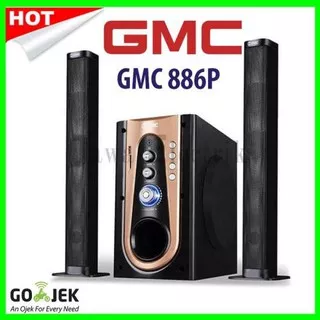 Speaker  Bluetooth GMC 886P BT Speaker System suara super mantap new