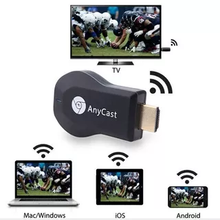 Sambung Layar Hp Ke TV Dongle HDMI Anycast Wireless Display Receiver TV