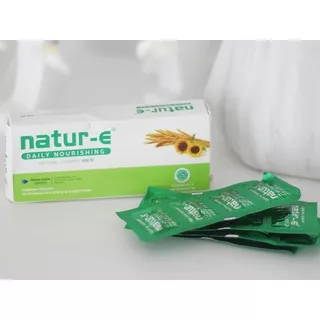 Natur-E 100 IU Suplemen Kulit isi 16 - 32 Kapsul / NATUR E / Natural / Vitamin E