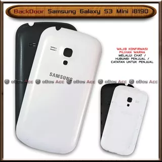 BackDoor Tutup Casing Belakang HP Samsung Galaxy S3 Mini i8190 Cover