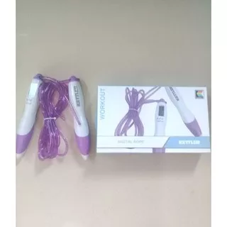 Skipping Digital Jump Rope Purple White Work Out Sport - Kettler 402-100