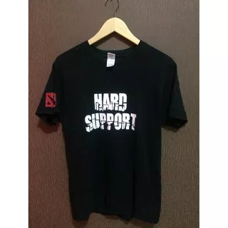 Kaos Tshirt Baju Combed 30S Distro Dota 2 Gaming Game Hard Support