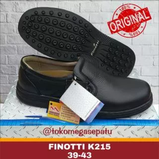 Sepatu formal pria kulit asli, finotti K215