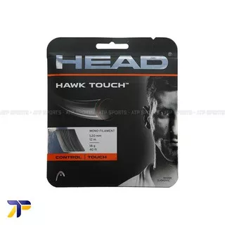 Senar Tenis Tennis HEAD Hawk Touch 18 G 1.20 120  Grey Black