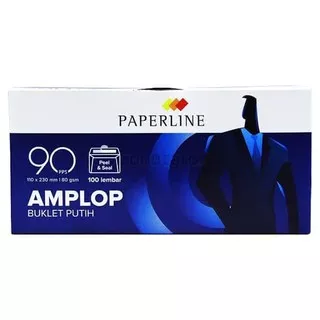 AMPLOP PAPERLINE 90 PPS / AMPLOP PAPERLINE / AMPLOP PUTIH