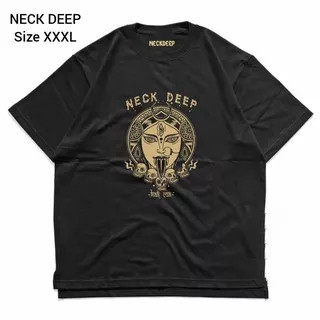 Kaos Pria Oversized XXL - 4XL | Kaos Oversize XXL - 4XL NeckDeep | Kaos Bigsize | Oversized tshirt | Kaos Pria Jumbo | Kaos Pria Distro | Kaos Distro Pria | Kaos Distro Cowok