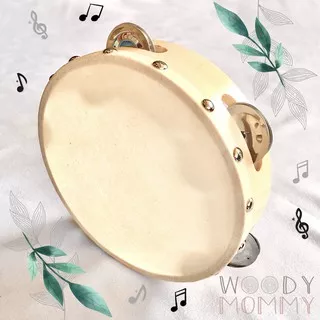 Tambourine - Mini Tamborin - Mainan Musik Perkusi Anak