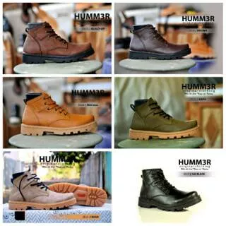 Sepatu boots pria original HUMMER zeus 39-44