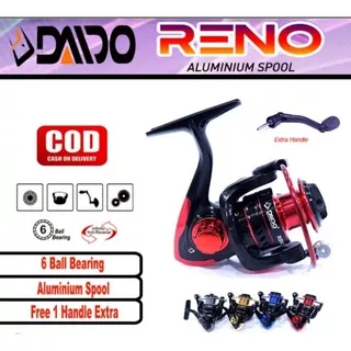 Reel pancing kolam daido reno 1000 6bb kuat bandel