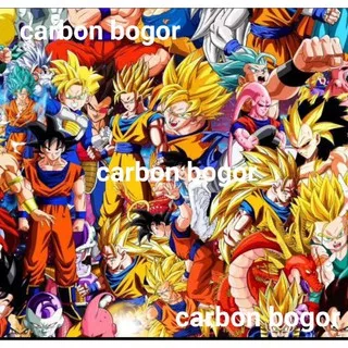 Water transfer printing carbon celup wtf wtp carbon air tipe dragon ball