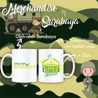 MUG MERCHANDISE/ MERCHANDISE/ OLEH-OLEH SURABAYA/ MUG SURABAYA