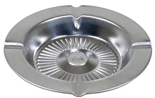 Asbak Stainless Steel (diameter 8 Cm), Asbak Rokok Motif Asbak Tebal Asbak Cafe