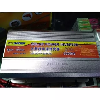 TERBAIK SUOER SOLAR Power Inverter SUA 3000 Watt 12V 12volt inverter 3000watt 3000w