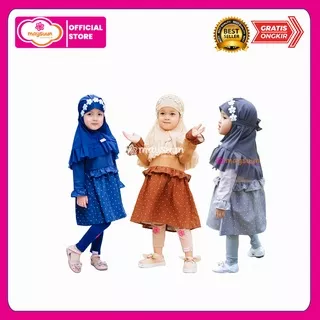 Tunik Anak Vania by Maysuun Babykids Hijab / GAMIS PESTA MEWAH / GAMIS TERBARU / GAUN ANAK /GAMIS ANAK / DRESS KIDS /PAKAIAN ANAK / GAMIS ANAK SYARI / GAMIS ANAK MUSLIMAH / PAKAIAN MUSLIM / BAJU BAYI PEREMPUAN MUSLIM ANAK