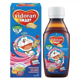 Vidoran Smart Vitamin Sirup Strawberry 100ml