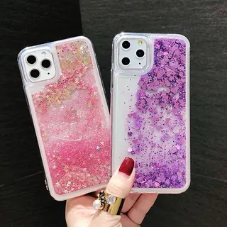 New 2020 Kesing hp iPhone 12 Pro Max 12 Mini 12Pro Quicksand Flow Glitter Water Moving Transparent Silicone Cover Case For iPhone 12 Pro 6.7? / 6.1? /5.4?