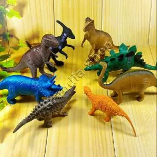 (BESAR) MAINAN DINOSAURUS KARET BESAR DINO KARET