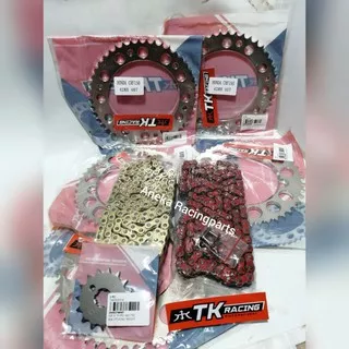 gir set crf TK Racing satu set 45 sampai 5t / gear set crf TK Racing