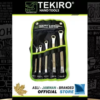 Kunci Ring Isi 5 pcs 8 ~ 19 mm / Box Ended Wrench Spanner Metric Set TEKIRO