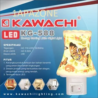 Lampu tidur (energy saving little night light) KG-588  KERAMIK KAWACHI