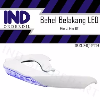 Behel Belakang Putih-White Variasi  Lampu LED Mio J & Mio GT