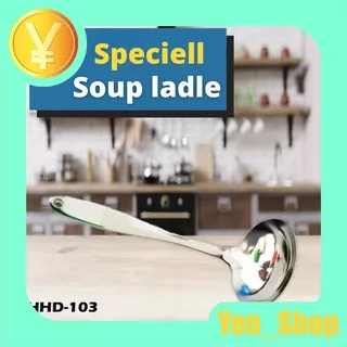 SENDOK SUP STAINLESS STEEL Speciell Soup Ladle Sutil Sendok Sop