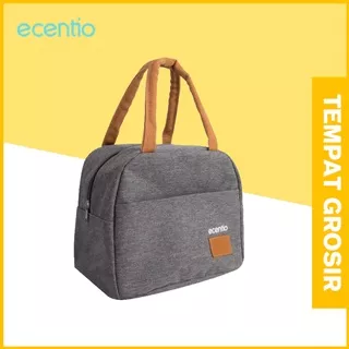 ecentio Lunch Bag Tas Bekal Tas Makanan Portable Kotak Makan tas bekal tahan panas rice bag