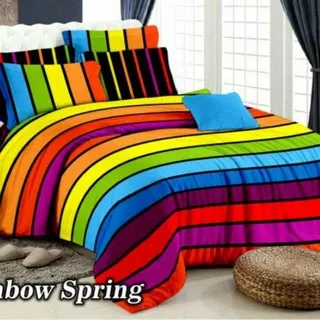 sprei 180x200 sprei 160x200 sprei 120x200 sprei pelangi seprei rainbow/perlengkapan kamar/sprei rainbow/sprei homemade