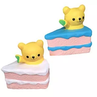 Squishy Bear Cake Slice /Squishy Bear Cake Cute