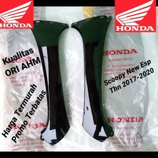 Cover front Sayap samping kap body depan Scoopy new esp ring12 k93 2018 2019 Hitam original