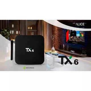 ORIGINAL TX6-H Android TV Box 4/64 GB OS.9 Dual Band WiFi BLUETOOTH 4.1