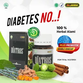 Kapsul Diatros | Obat Herbal Diabetes | Obat Herbal Gula Darah Tinggi  (Herbal Anti Diabetes)