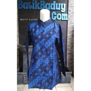 Promo stok terbatas Dress Batik Wanita Motif Cirebonan Warna Khas Baduy Banten