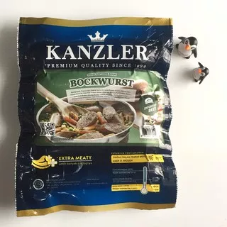 KANZLER Bockwurst Sosis Premium 360 gr