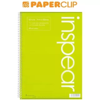 NOTEBOOK B5 MARUMAN INSPEAR N277-03 SPIRAL GREEN