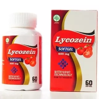 Suplemen Likopen - Lycopene Asli - Lycozein Softgel Original - Memelihara Kesehatan & Kesuburan Pria