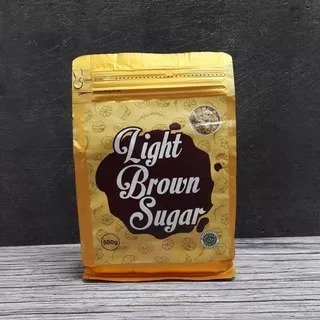 GENNIS LIGHT BROWN SUGAR 500GR / GULA TEBU 500G