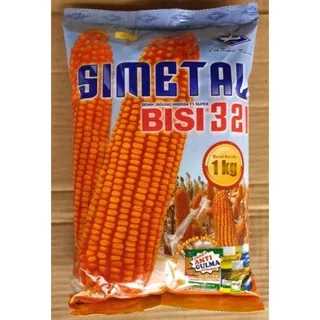 Bibit-Benih Jagung Super Hibrida Bisi 321 Simetal Isi 1kg - Bisi