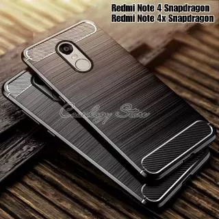 SNAPDRAGON FIBER CARBON CASE XIAOMI REDMI NOTE 4X REDMI NOTE 4 SNAPDRAGON