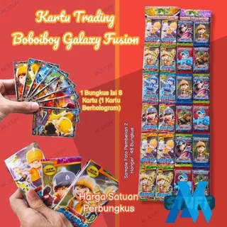 Kartu Boboiboy Galaxy Fusion Trading Card 1PCS Mainan Jadul Mainan Anak Murah Mainan Eceran grosir Serba 2000 Mainan Titip Warung