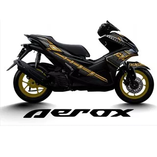 Decal Aerox Old Full Body - Stiker Aerox  2017 2018 2019 155 Motor Sticker Yamaha Modifikasi RoadRace Variasi Aksesoris