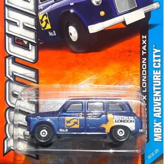 MATCHBOX AUSTIN FX LONDON TAXI BIRU - MINICOOPER MORRIS