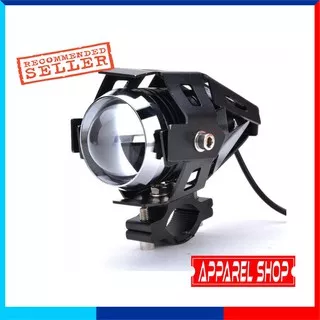 Lampu Tembak Motor Model Transformer Waterproof Tahan Air LED U5 1098 Lm - U Series