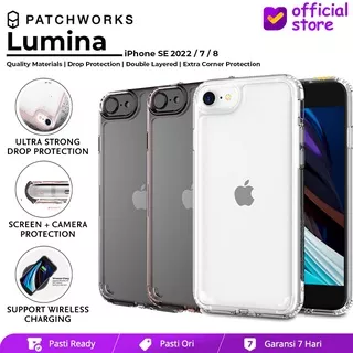 Case iPhone SE 2022 SE 2020 & iPhone 7 & iPhone 8 - Original Patchworks Lumina Clear Soft Casing Cover Chasing Softcase SE2 SE3 2 3