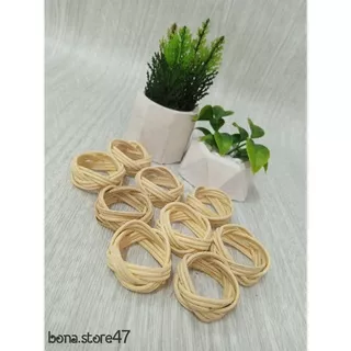 KOLONG HASDUK PRAMUKA ROTAN ISI 5PCS || RING HASDUK || CINCIN HASDUK || RING ROTAN || KOLONG HASDUK ROTAN || KOLONG MENJALIN ||