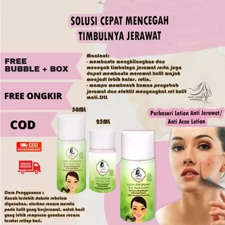 PENGHILANG BEKAS JERAWAT obat jerawat PURBASARI penghilang jerawat KOSMETIK WAJAH A54