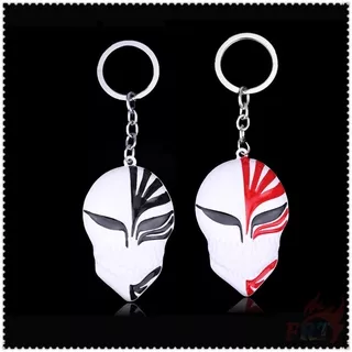 ? Gantungan Kunci Anime Bleach Mask ? 1 Pc Gantungan Kunci Bahan Metal 2 Gaya Untuk Aksesoris Tas