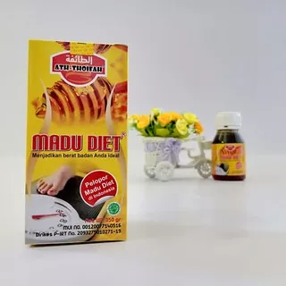 Madu Diet Ampuh - Madu Langsing - Madu Pelangsing Badan 350gr - Madu Pelangsing Alami, Aman