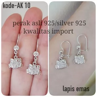 ANTING KAIT ANAK/ANTING HELLO KITTY/ANTING ANAK/ANTING MURAH/ANTING PERAK ASLI/ANTING ANAK SILVER