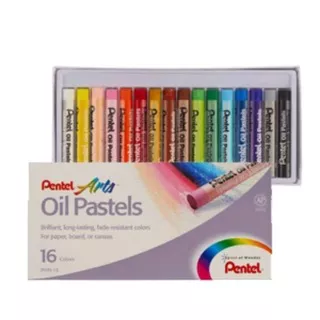 PENTEL OIL PASTEL 16 WARNA CRAYON PHN-16/KRAYON PENTEL PHN 16